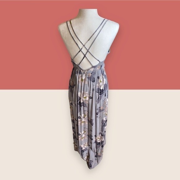 🥳HP🥳 💜ASTR THE LABEL RUFFLE MAXI DRESS XS - Picture 2 of 6